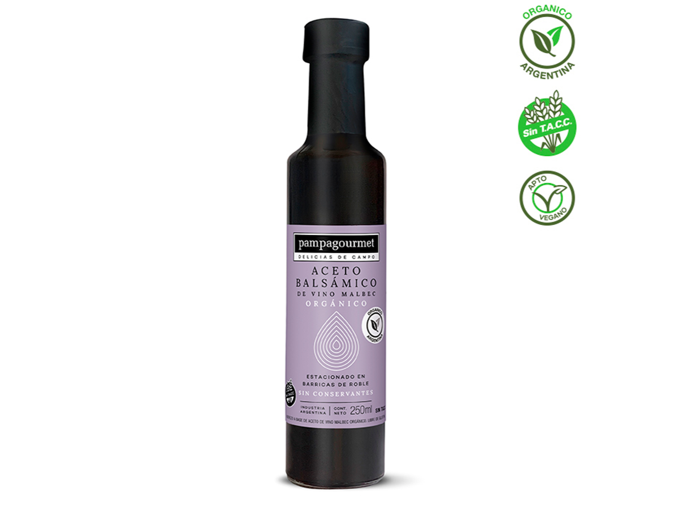 2483. Aceto Balsamico Organico x 250 cc