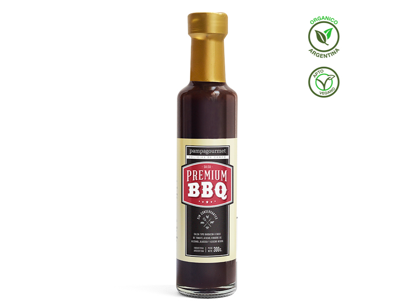 2443.Salsa Barbacoa x 300 gr SIN TACC