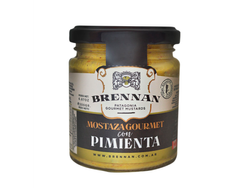 2210.Mostaza Gourmet con Pimienta x 200 gr