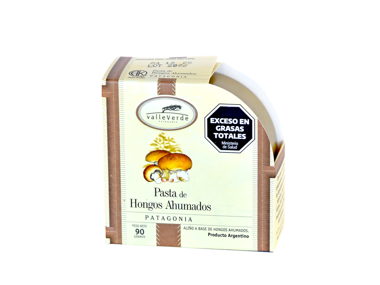 3007.Pasta de hongos ahumados x 90 gr