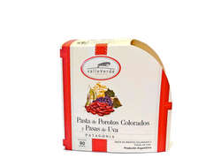 3097.Pasta de Porotos colorados y pasas de uva ( lata x 90 grs )