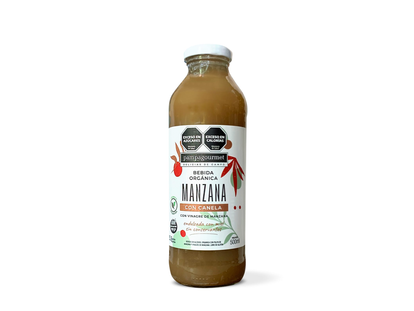 2507. JUGO ORGANICO MANZANA CON CANELA X 500 ML (Copia)