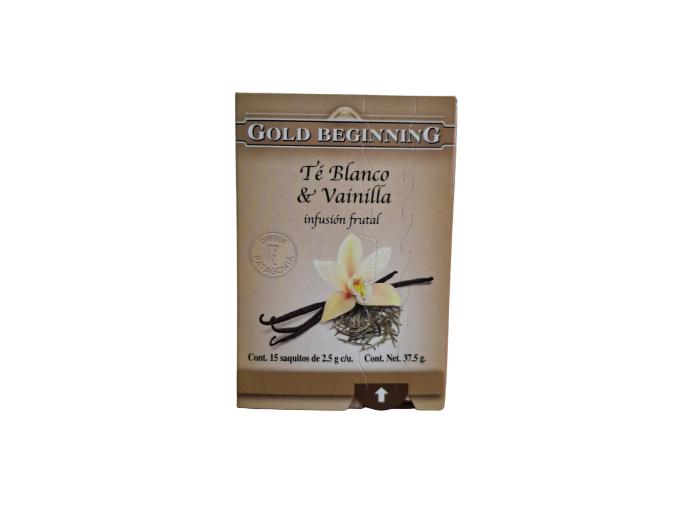 809. INFUSION FRUTAL DE TE BLANCO Y VAINIILA ( 15 SAQUITOS X 37,5 G )