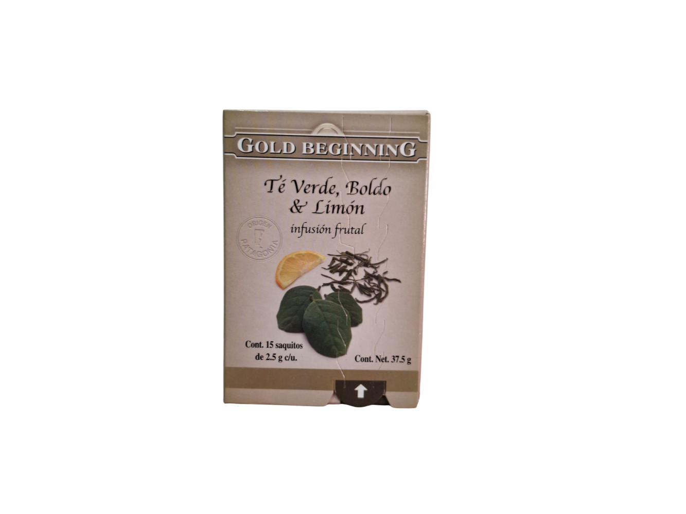 810 INFUSION FRUTAL DE TE VERDE, BOLDO Y LIMON ( 15 SAQUITOS X 37,5 G )