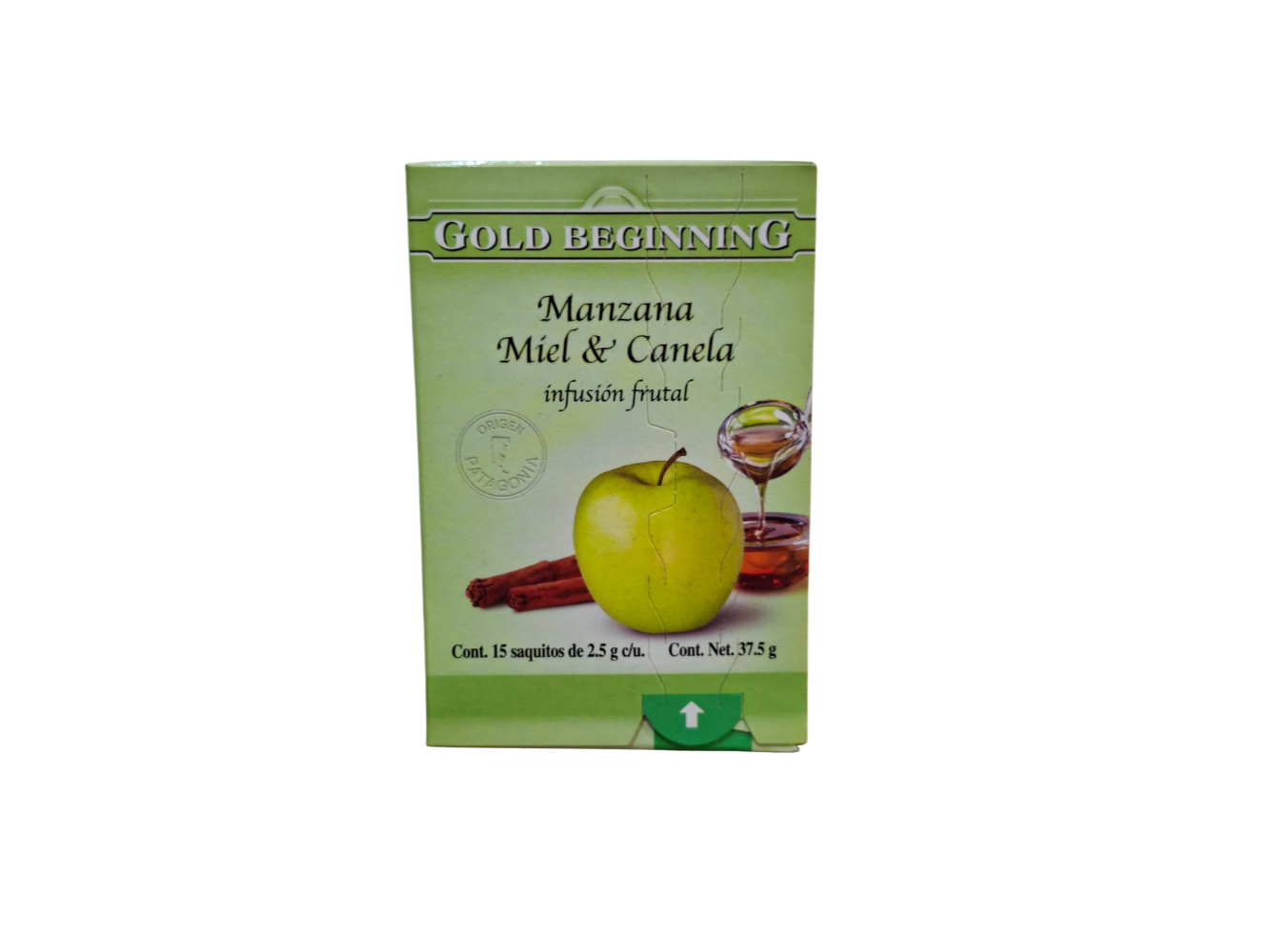 817. INFUSION FRUTAL DE MANZANA, MIEL Y CANELA ( 15 SAQUITOS X 37,5 G )
