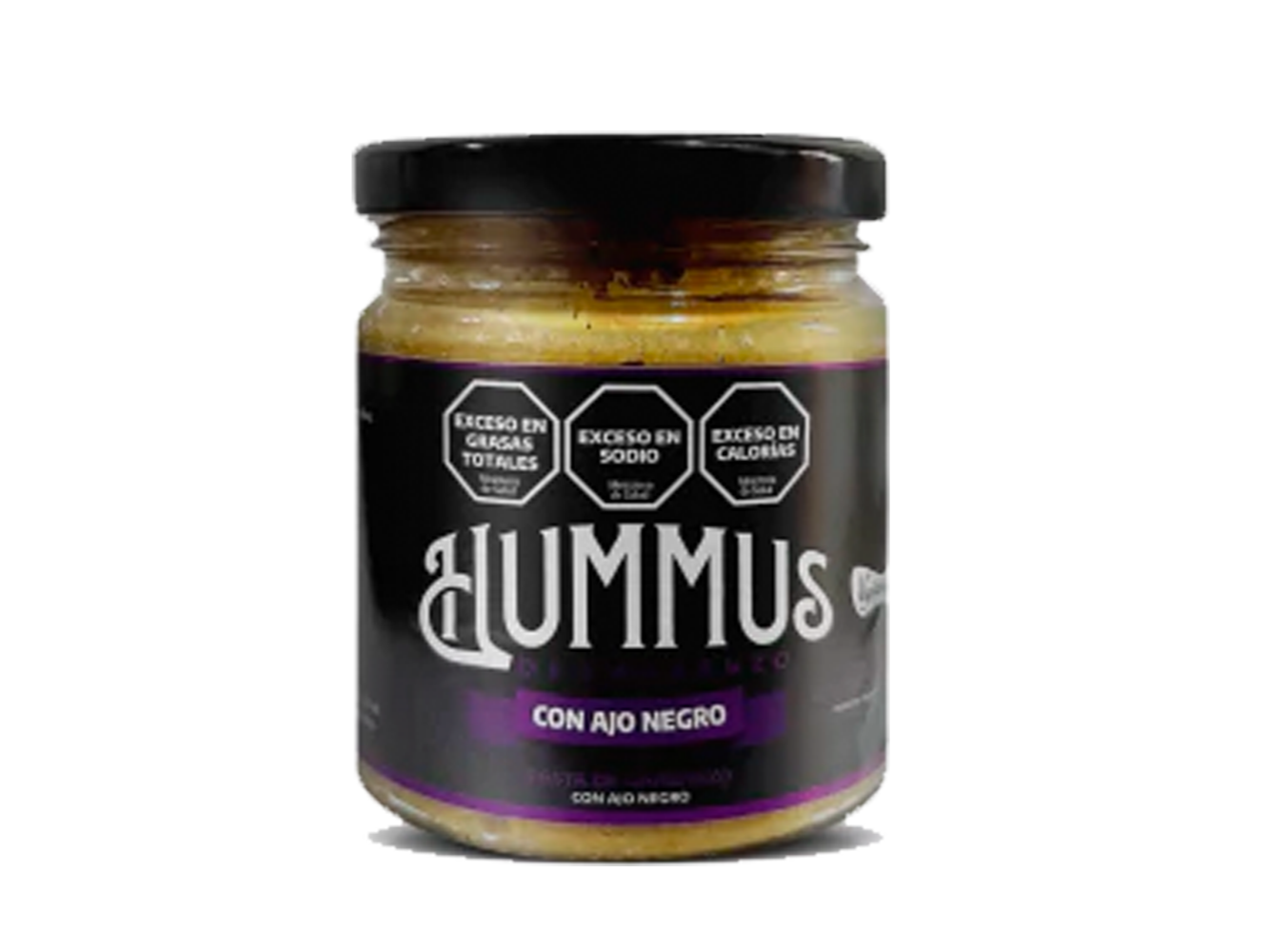 402. HUMMUS CON AJO NEGRO X 170 GR