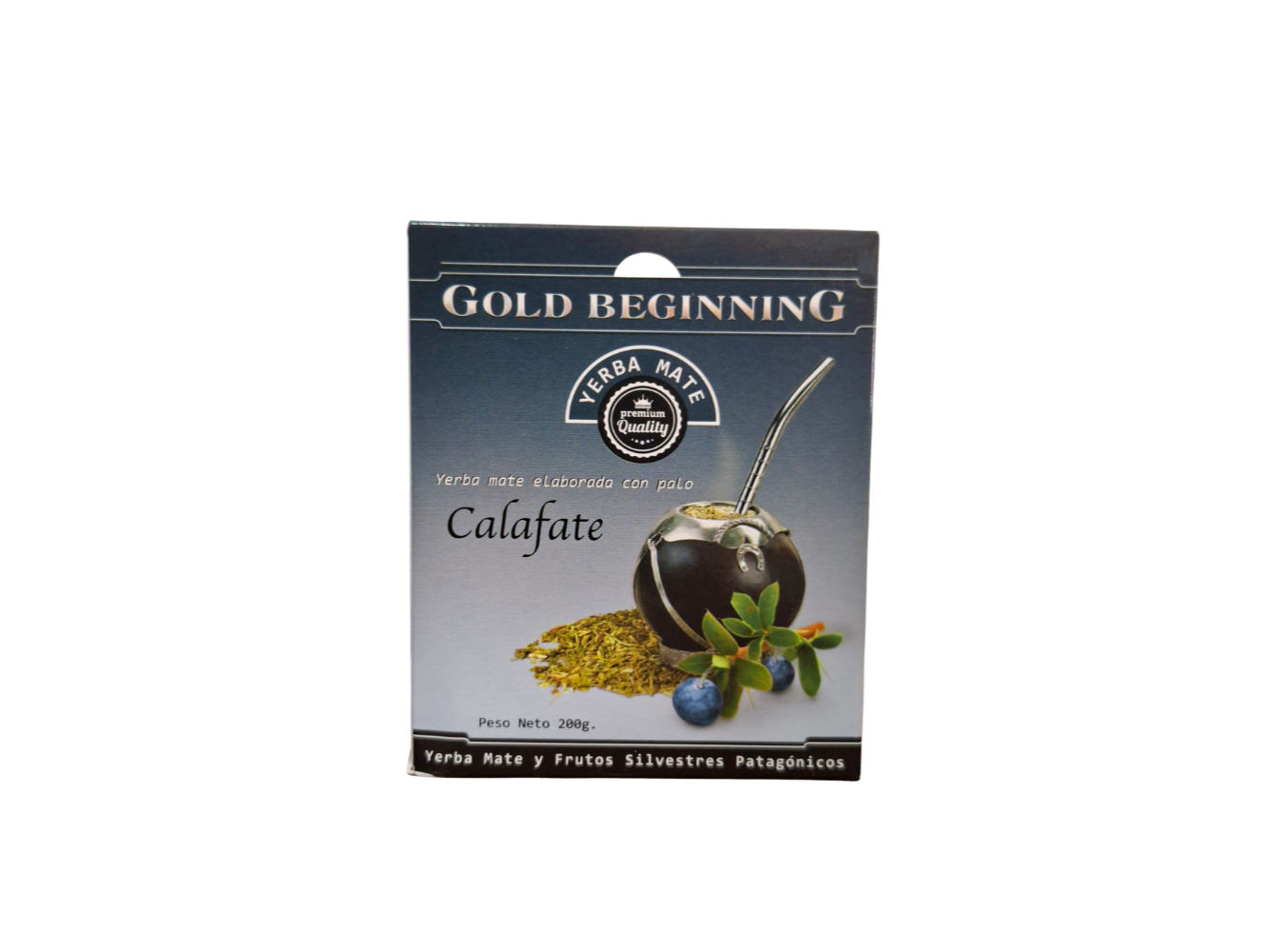 820. YERBA MATE CON PALO CON CALAFATE X 200 GR