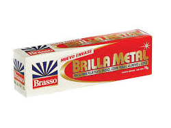 Brasso limpia metal crema