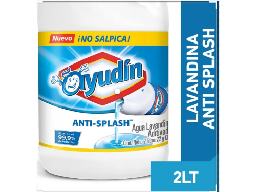 Lavandina x 2 lts Anti-Splash Ayudin