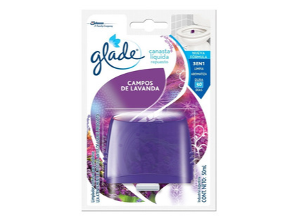 Canastita Liquida glade/ pato purific