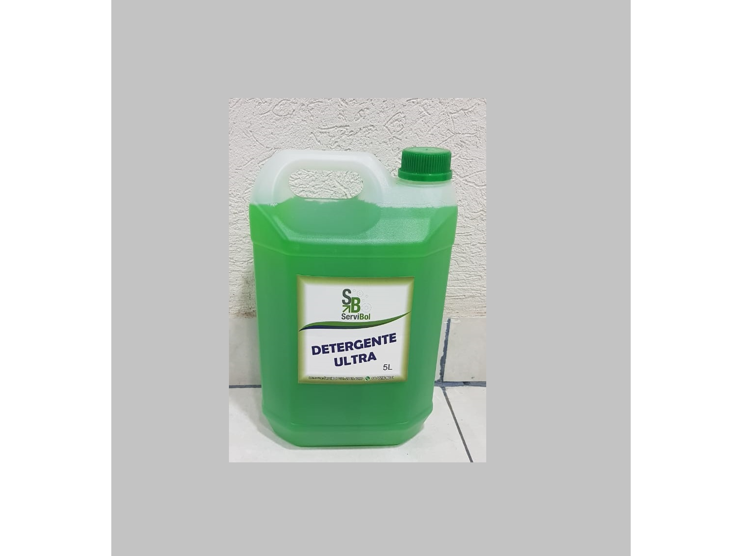 DETERGENTE INDUSTRIAL X 5 LTS