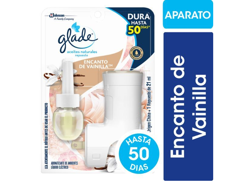 Glade aceite enchufe completo