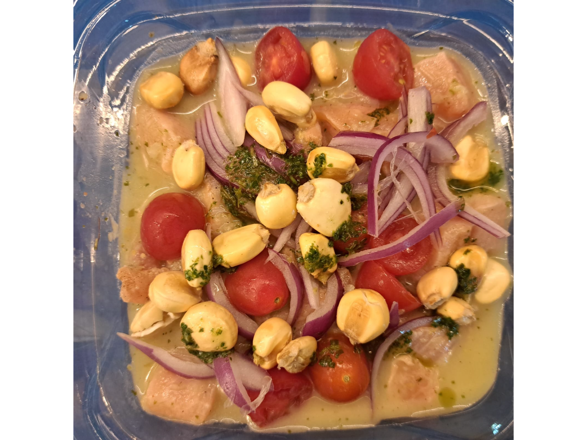 CEVICHE D E SALMON ROSADO