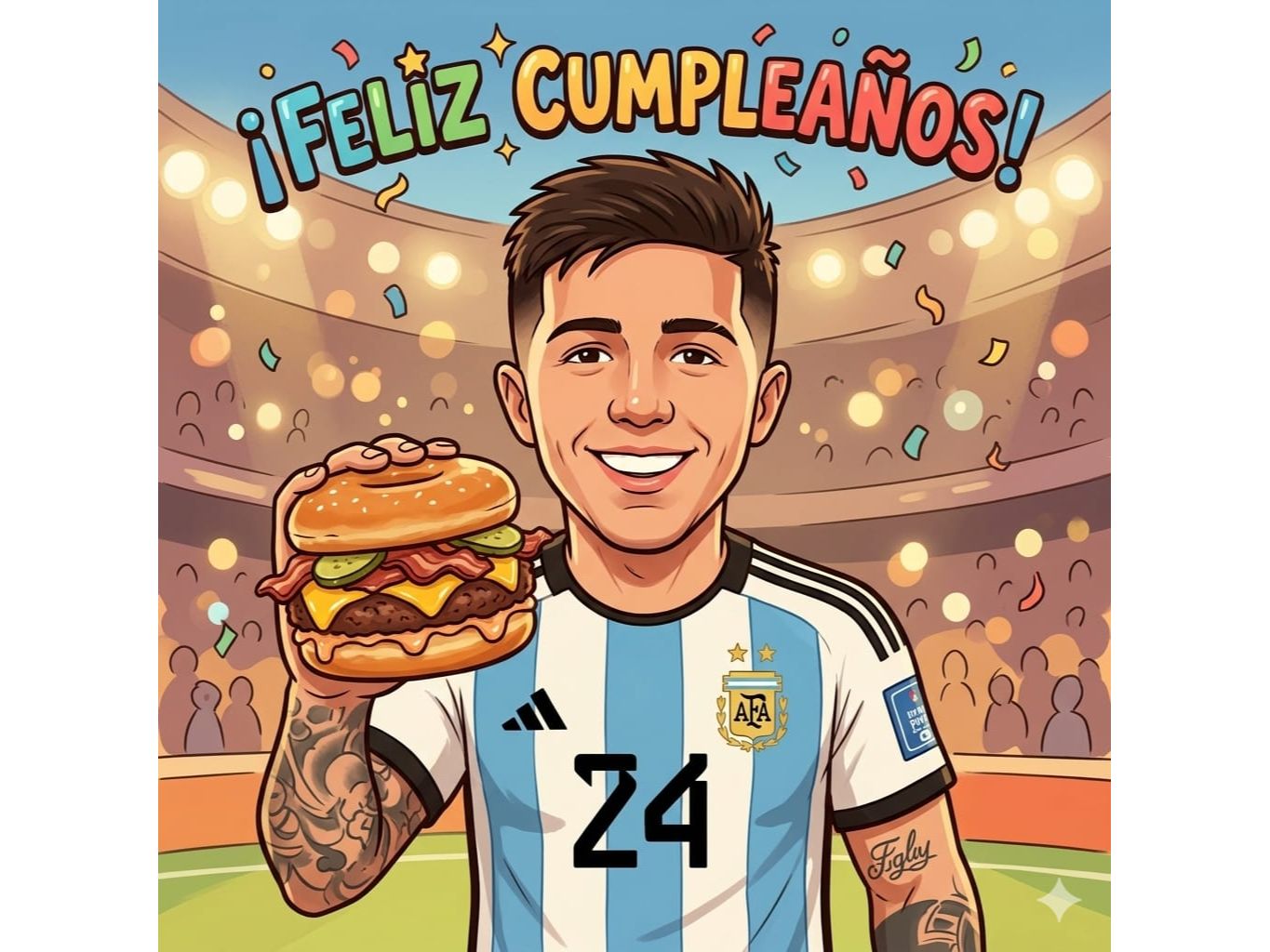ENZO FERNANDEZ (17 DE ENERO)