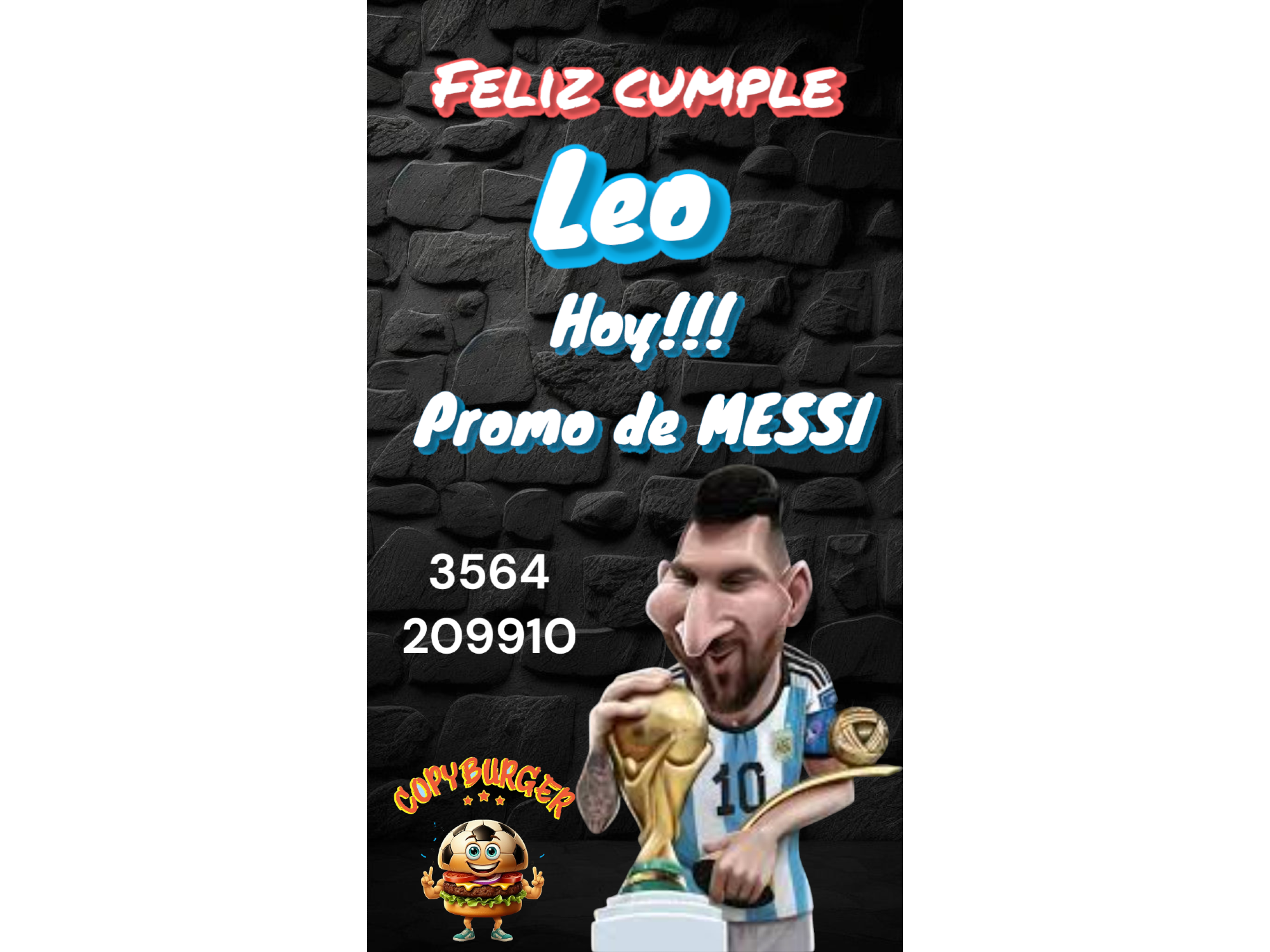 CUMPLE LEO!!