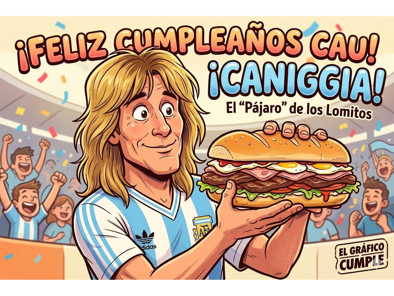 PAJARO CANIGGIA (9 DE ENERO)