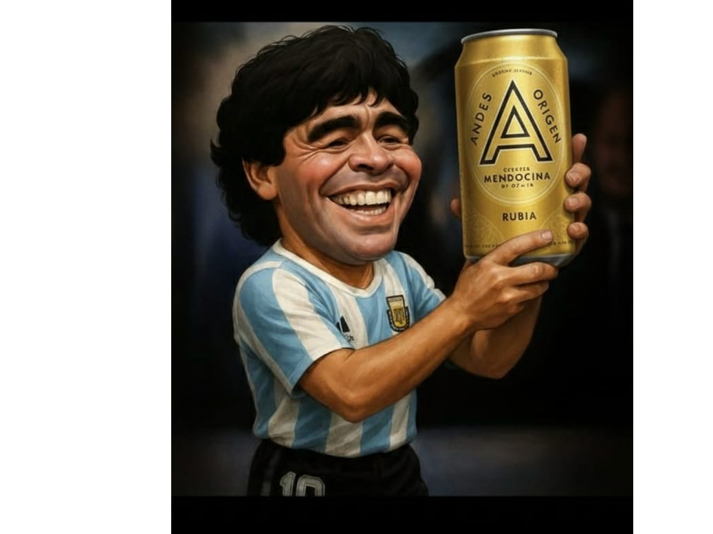 MARADONA LATA ANDES