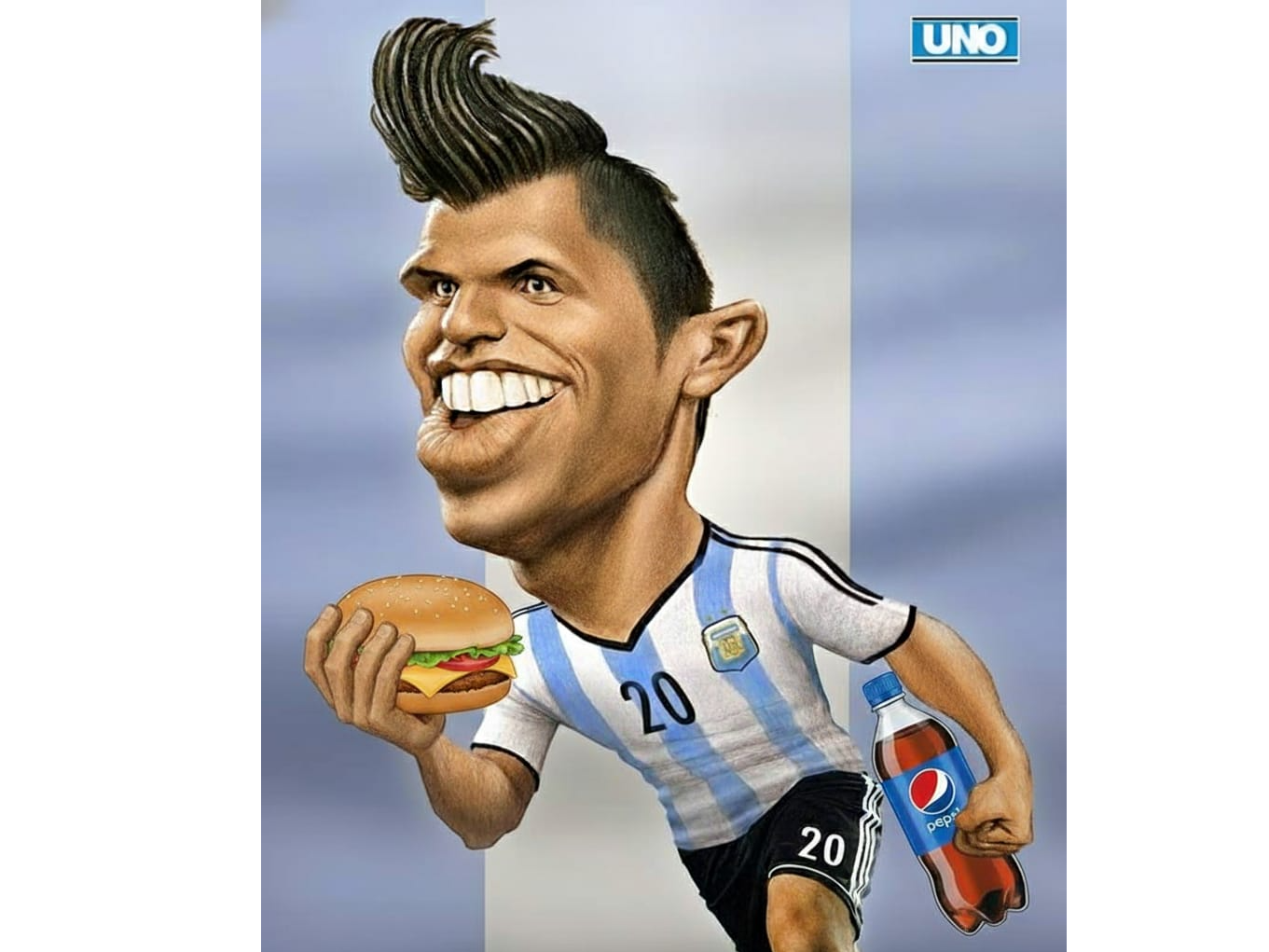 KUN AGUERO + GASEOSA