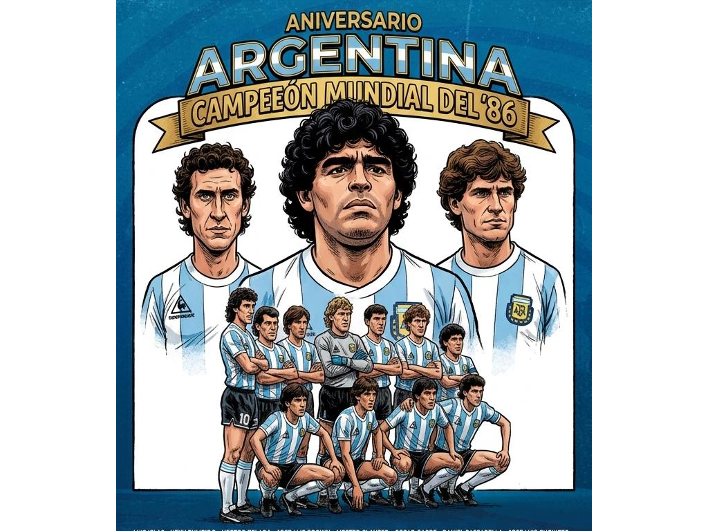 ANIVERSARIO MUNDIAL 86  (29 DE JUNIO)