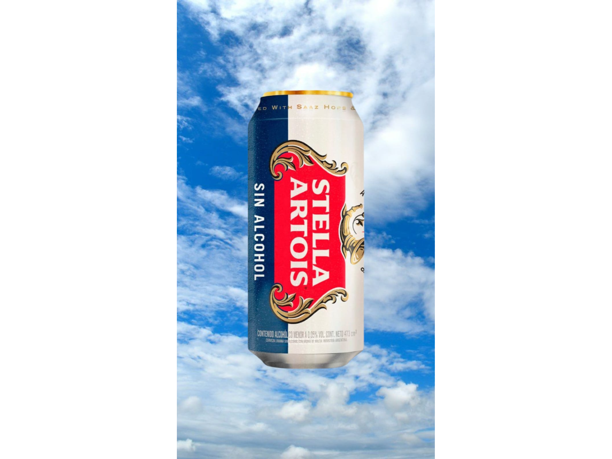 LATA STELLA ARTOIS SIN ALCHOOL