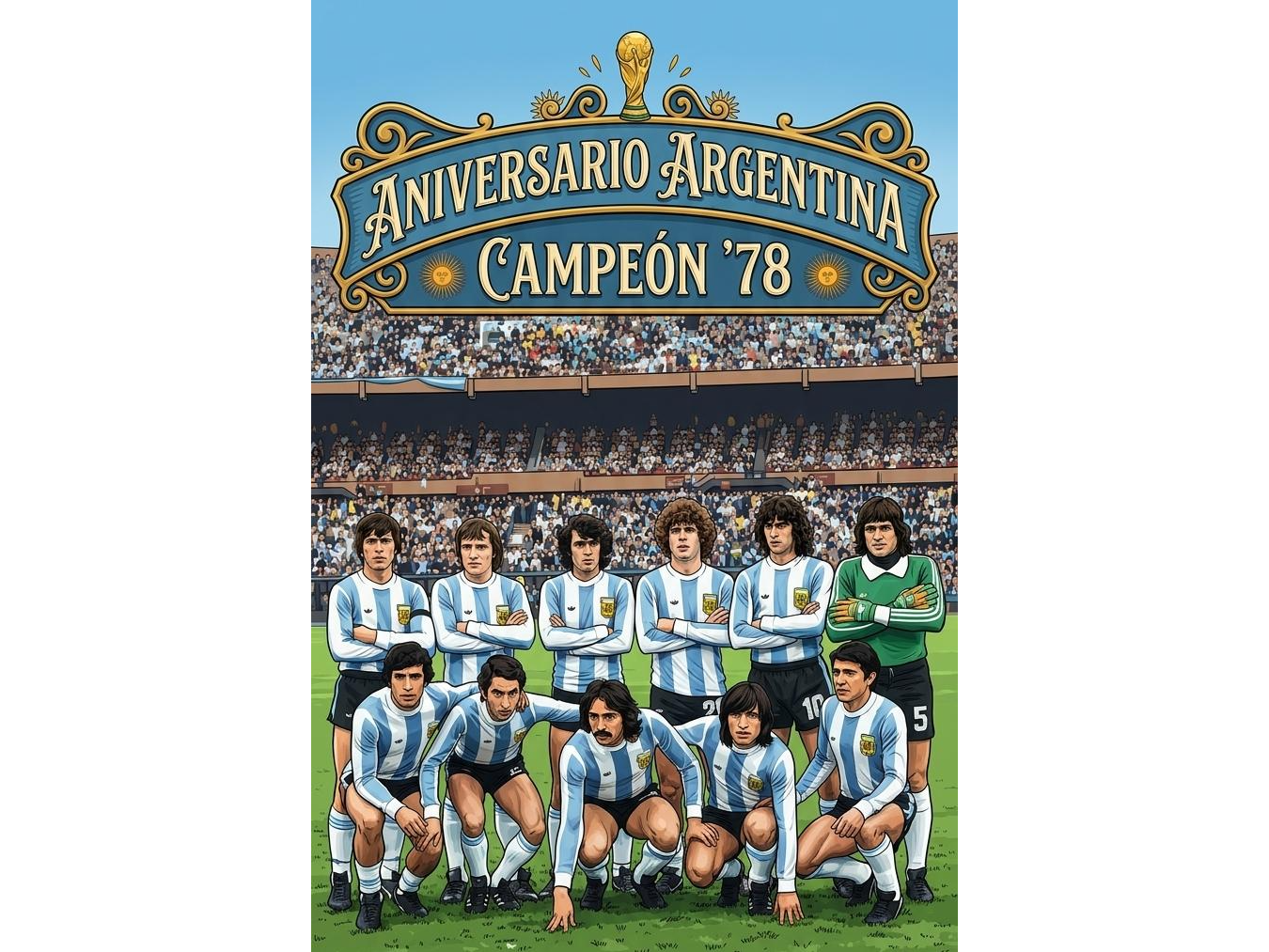 ANIVERSARIO MUNDIAL 78 ( 25 DE JUNIO)