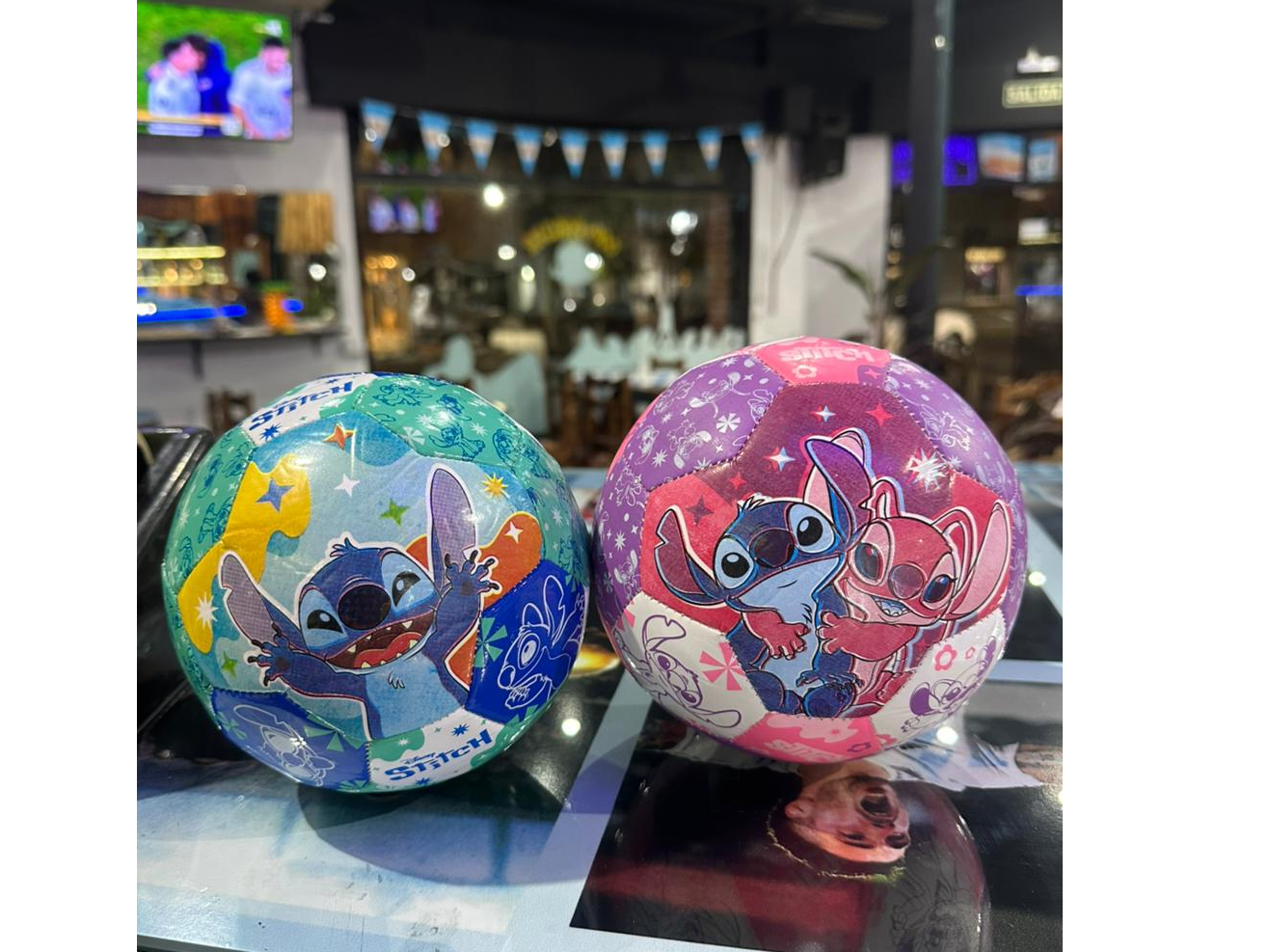 CAJITA FELIZ MINI PELOTA STICH