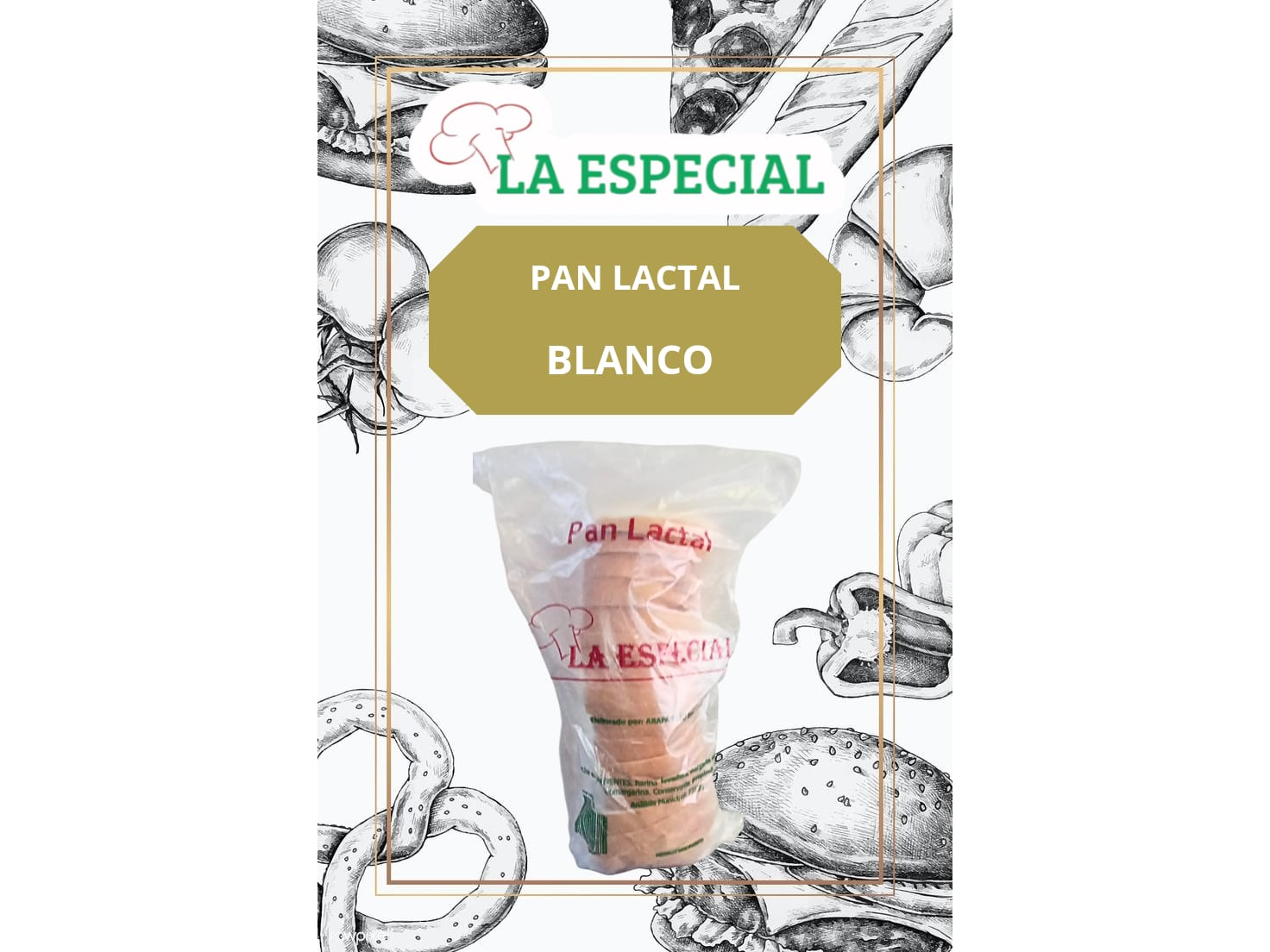 Pan Lactal Blanco
