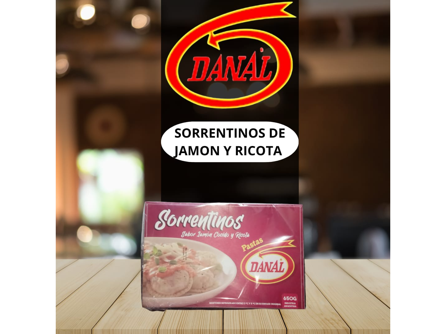 Sorrentinos en caja × 650/40 U.