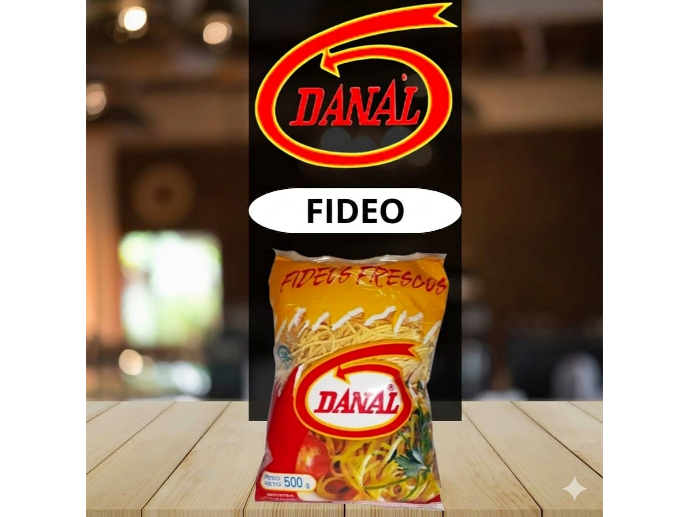 Fideos en bolsa × 500 de Distribuidora General Bustos