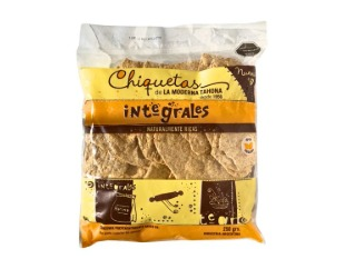 GALLETITAS CON GLUTEN (INTEGRALES) -  (x 250grs)