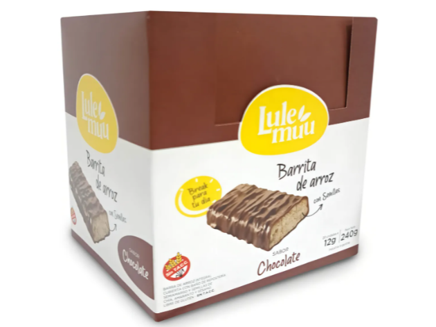 Barritas Arroz c/Semillas "Lulemuu" - (x 20 Uni)