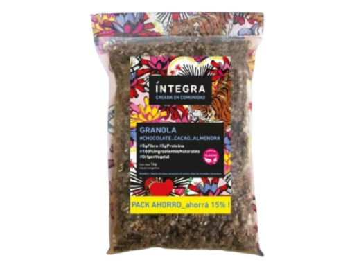 Granola - Chocolate. Cacao y Almendra - (x 1 Kg)