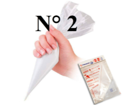 Manga Descartable N°2 - (x 10 Uni)