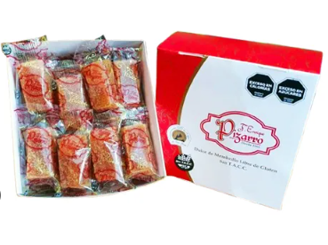 Bombones Dulce Membrillo "Pizarro" - (x 24 Uni)