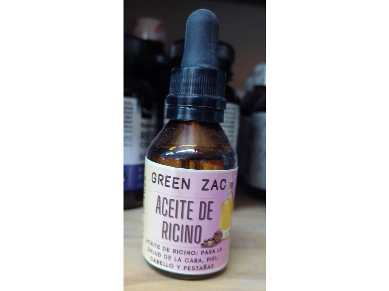 Aceite De Ricino "Green Zac" - (x 50ml)