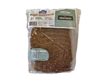 PAN CON MASA MADRE - SIN SAL - (x 560gr)