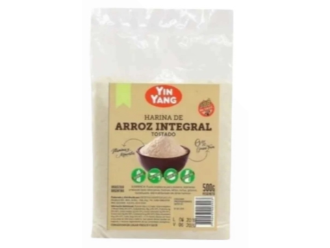Harina de arroz (Integral)- "Yin Yang"-(x500gr)