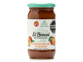 Mermelada Light "El Brocal" (Durazno) - (x 420gr)
