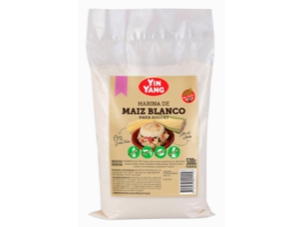 Harina de Maíz Blanco (p/Arepas) - "Yin Yang"