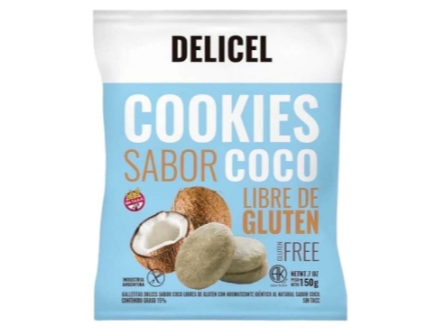 Galletitas "Delicel" (Coco) - Apto celíacos