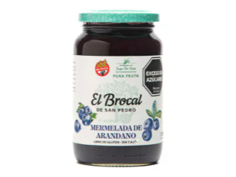 Mermelada Light "El Brocal" (Arándano) - (x420gr)
