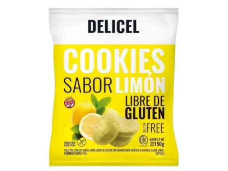 Galletitas "Delicel" (Limón) - Apto celíacos