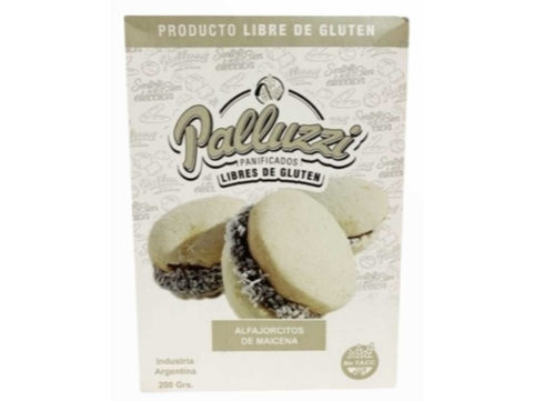 Alfajorcitos Maicena "Palluzi" - (x 200gr)