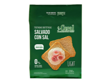 Tostadas "Ceral" (Salvado) - (x 400gr)