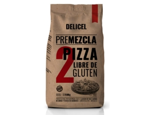 Premezcla Pizza "Delicel" - Apto celíacos