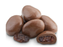 Pasas De Uva Bañadas Con Chocolate - (x 1 Kg)