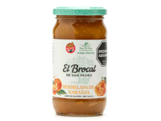 Mermelada Light "El Brocal" (Naranja) - (x 420gr)