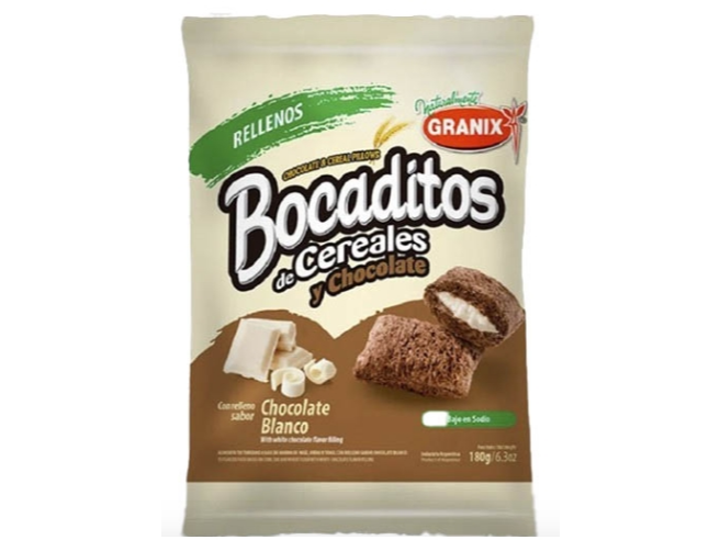 Almohaditas (Choco. Blanco) - Granix - (x 500grs)