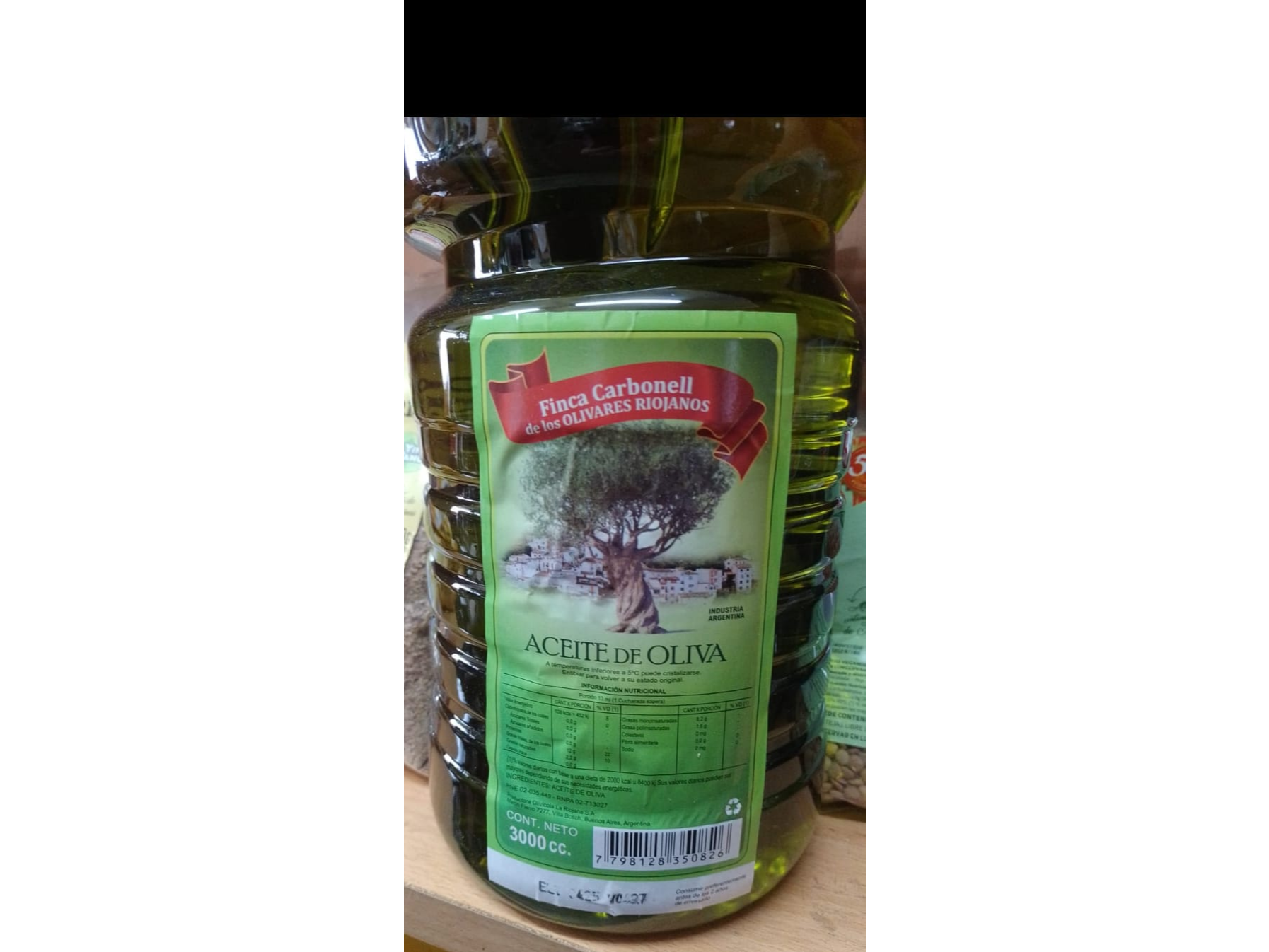 Aceite De Oliva "Finca Carbonell" - (x 3 lts)