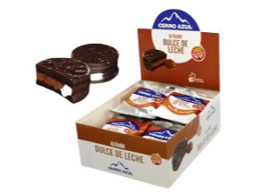 Alfajores "Cerro Azul" (Chocolate) - (x 12 Uni)